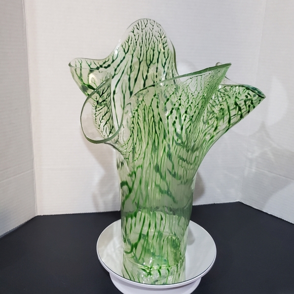 Recycle Art Vase Florida Ocean Plastic Bottles Signed by Artist 🎨 Todd Lynd 👀 - Picture 4 of 17